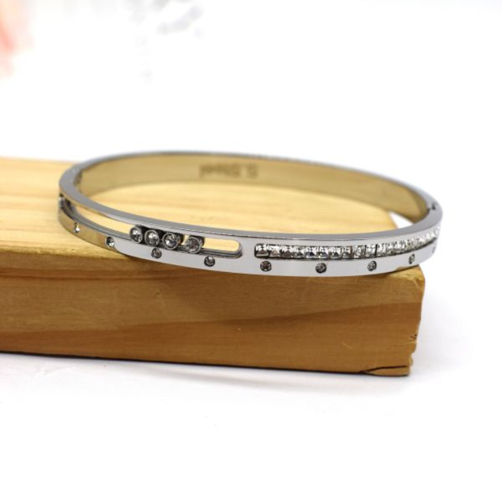 Bracelet Jonc Cristaux