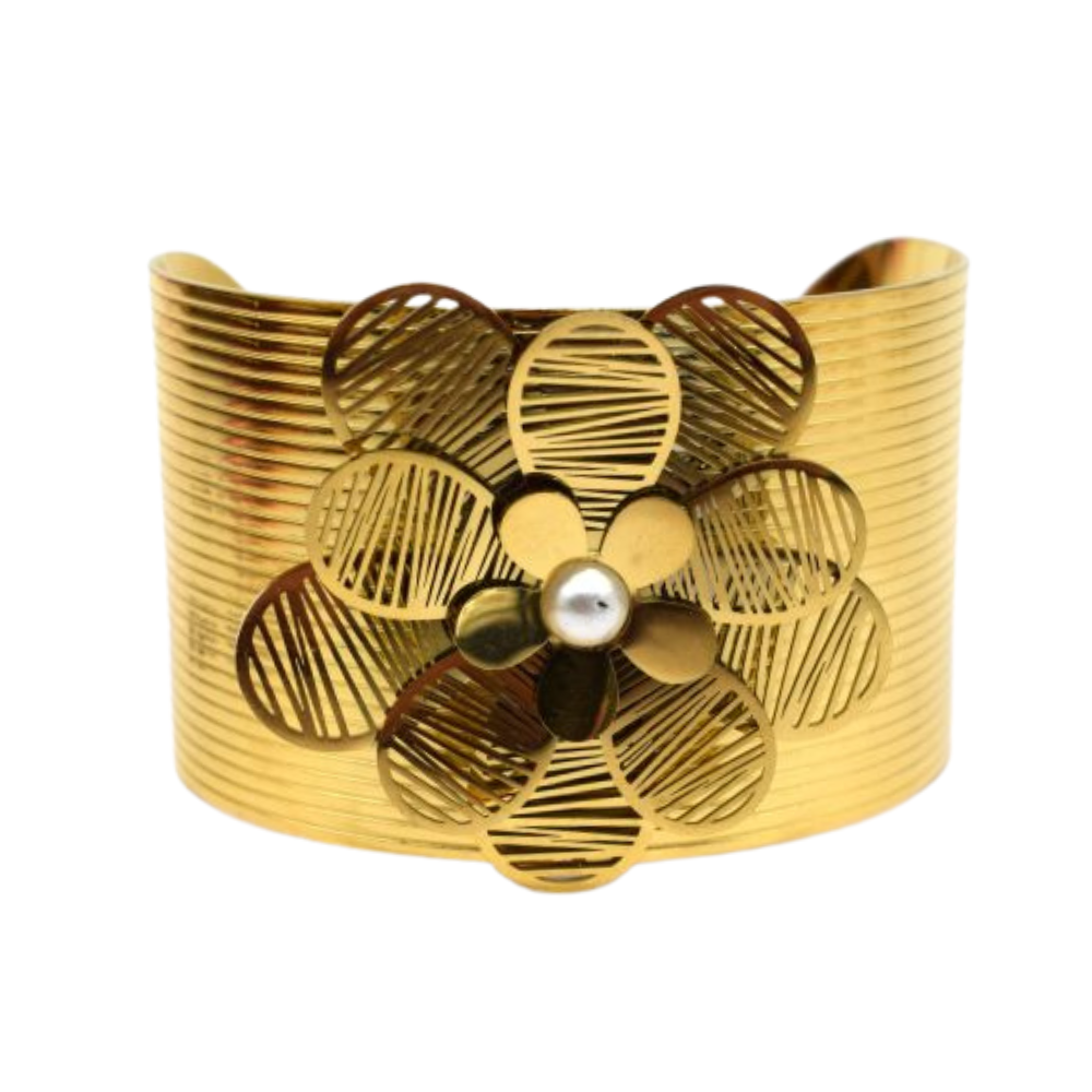 Bracelet Jonc Fleur