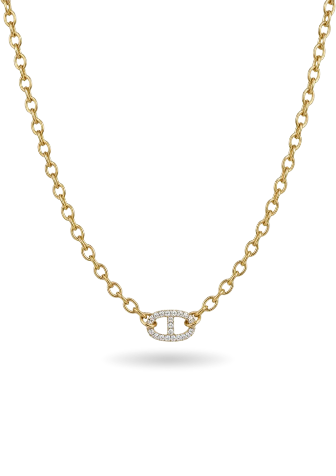 Collier Maille Marine Brillant