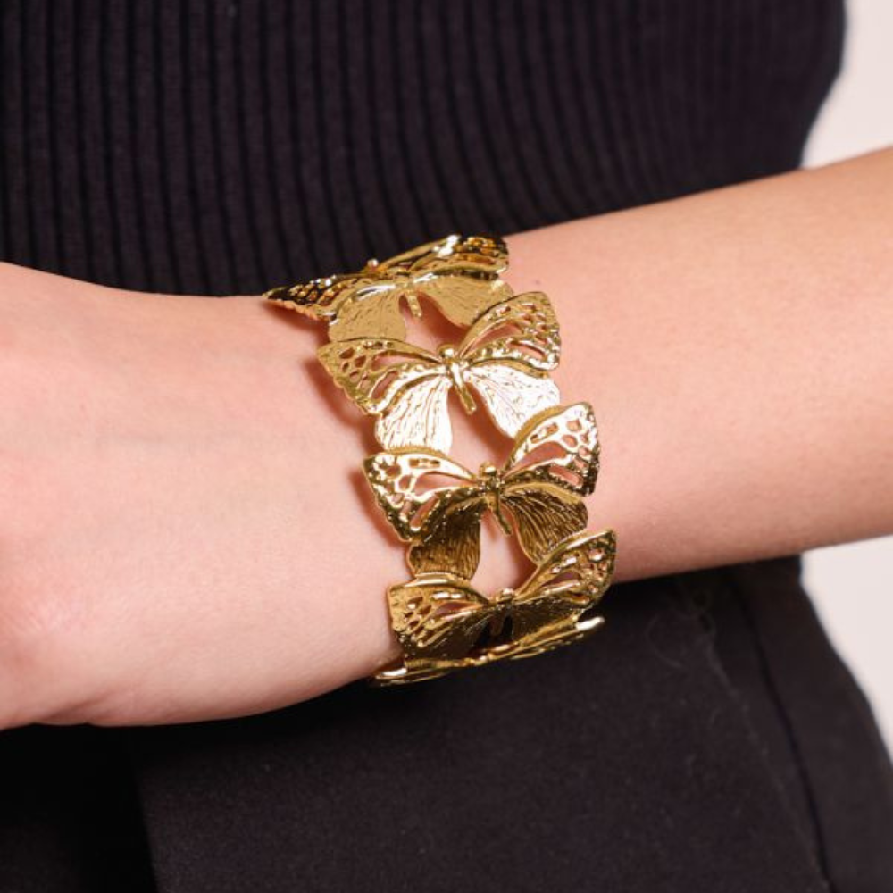 Bracelet Jonc Papillon