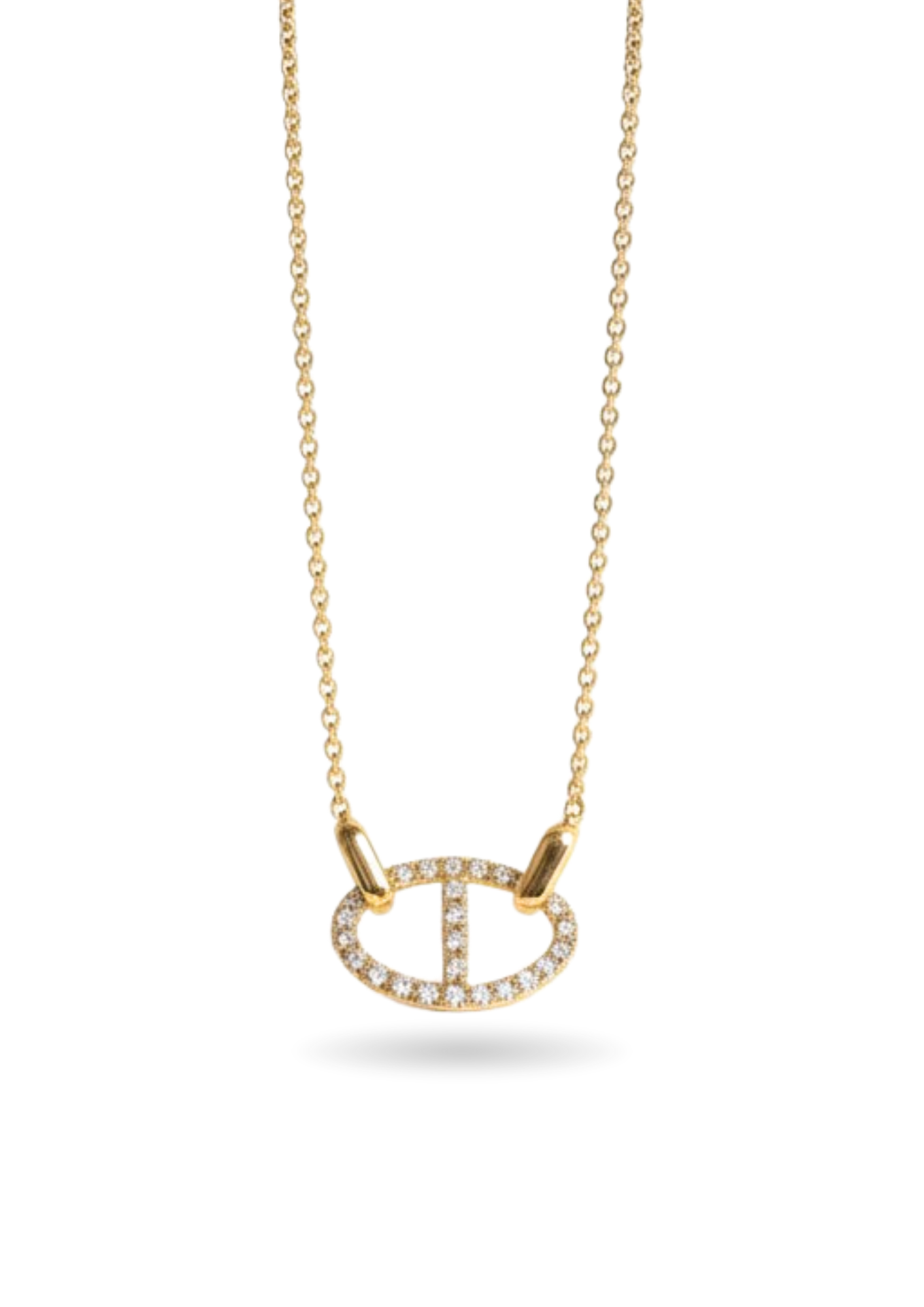 Collier Maille Marine Strass