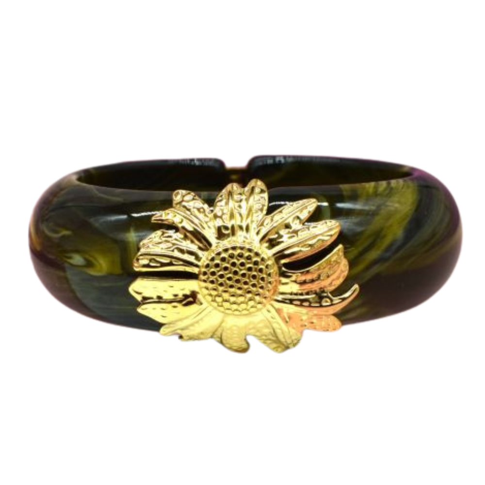 Jonc Fleur Pâquerette Résine