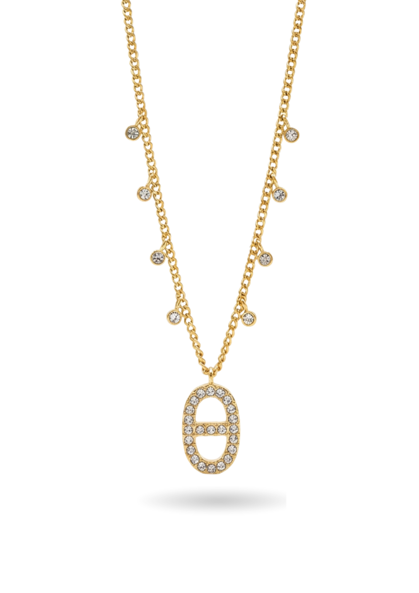 Collier Maille Marine Pampilles