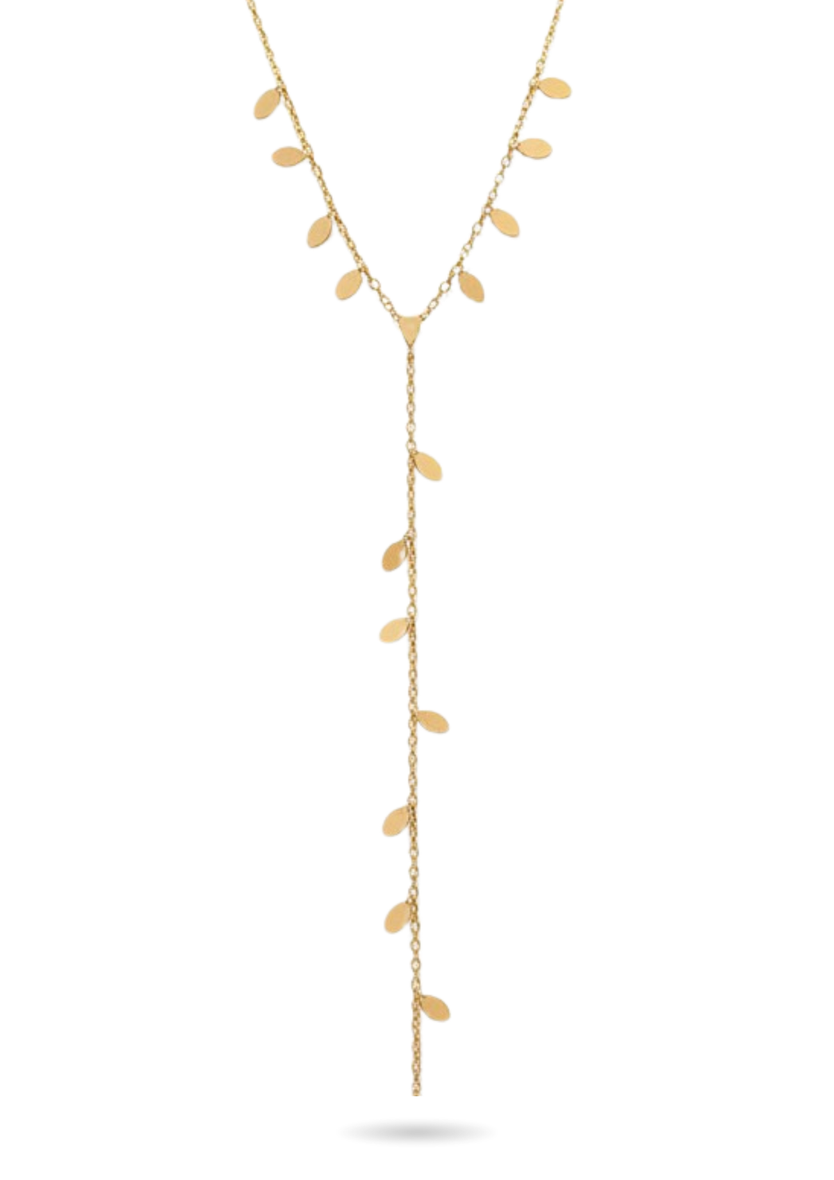 Collier Y Pampilles Femme or