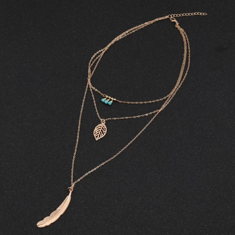 Ensemble Colliers Plume