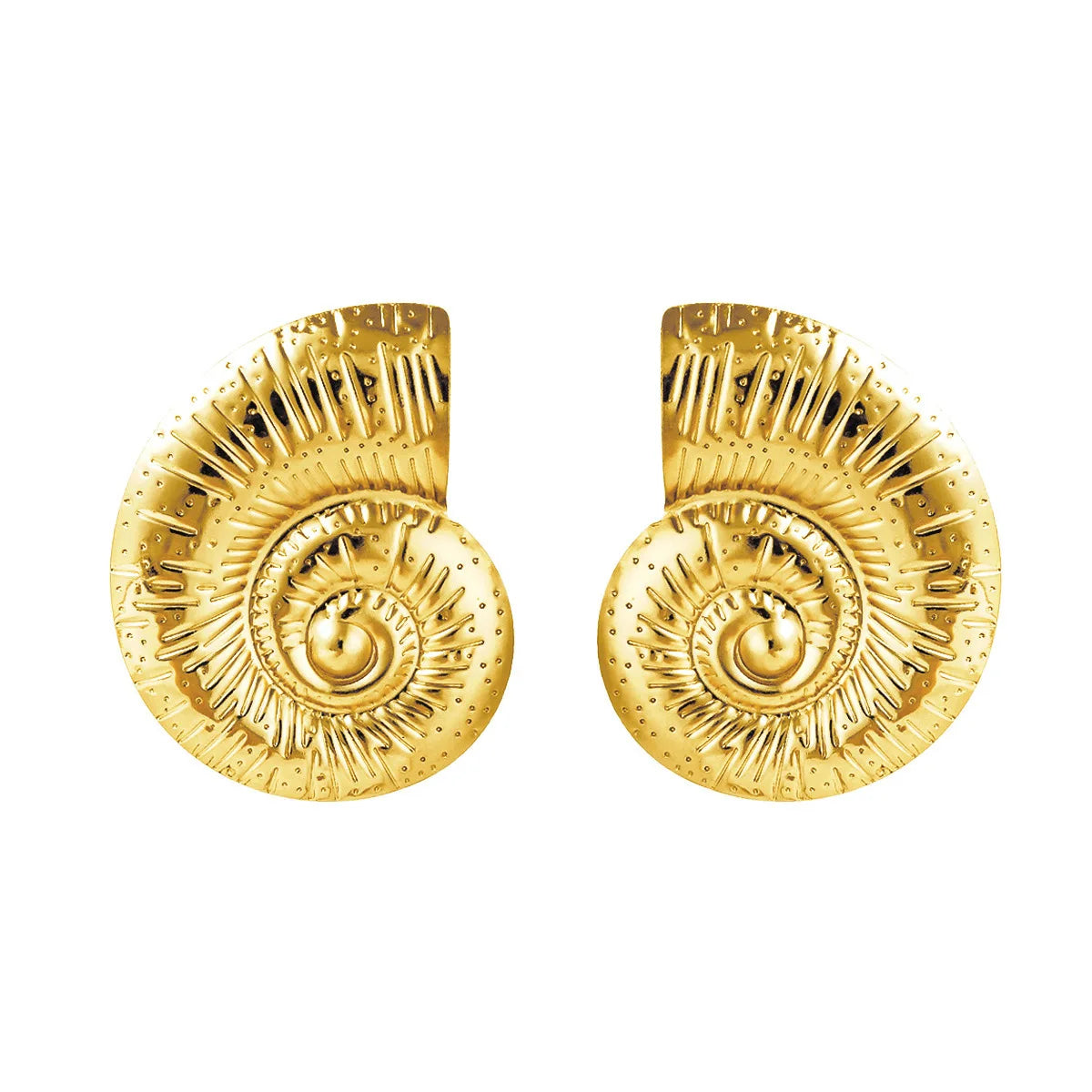 Boucles d'Oreilles Escargot de Mer