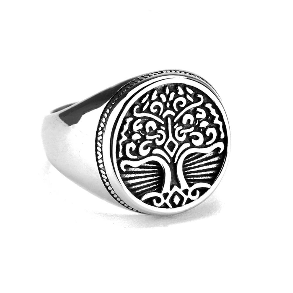Chevalière Arbre de Vie Homme