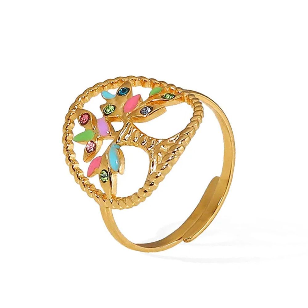 Bague Arbre Coloré