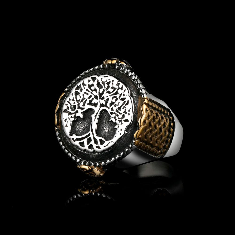 Bague style arbre