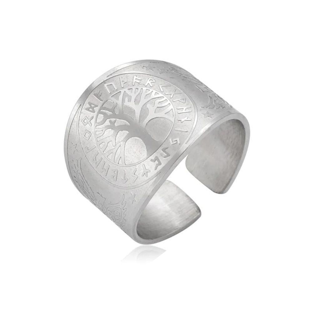 Bague Arbre de Vie Unie