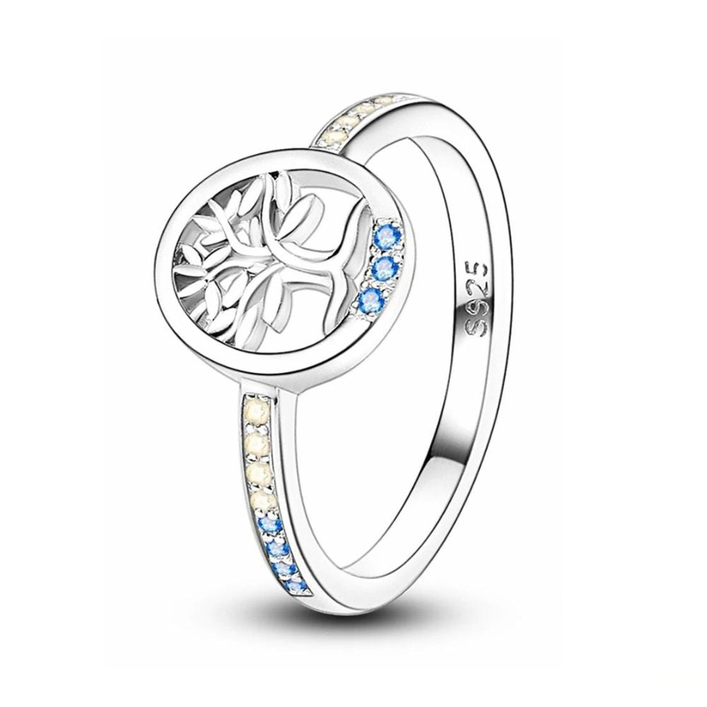 Bague Arbre de Vie en Argent