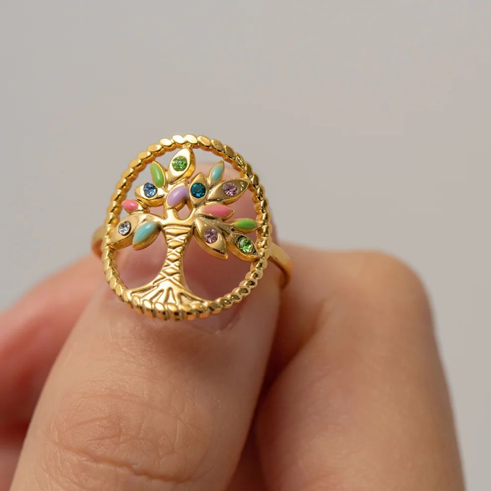 Bague Arbre Coloré
