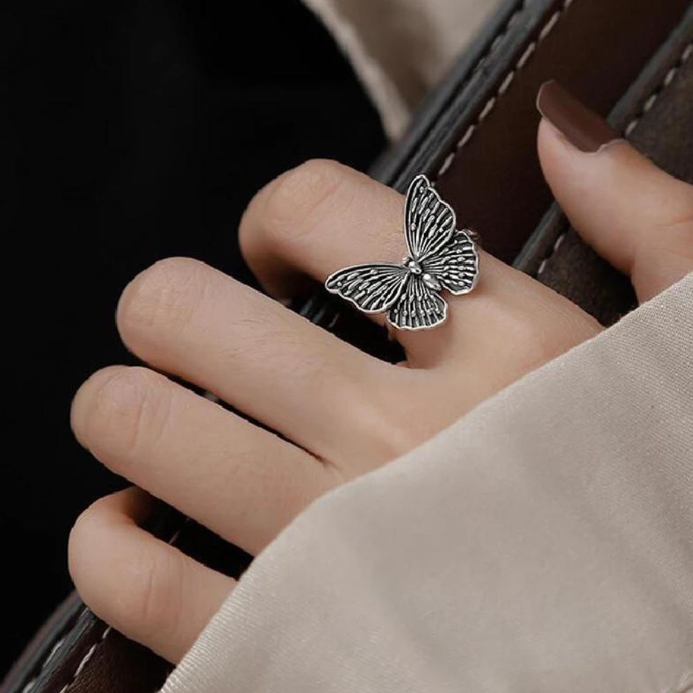Bague avec Papillon