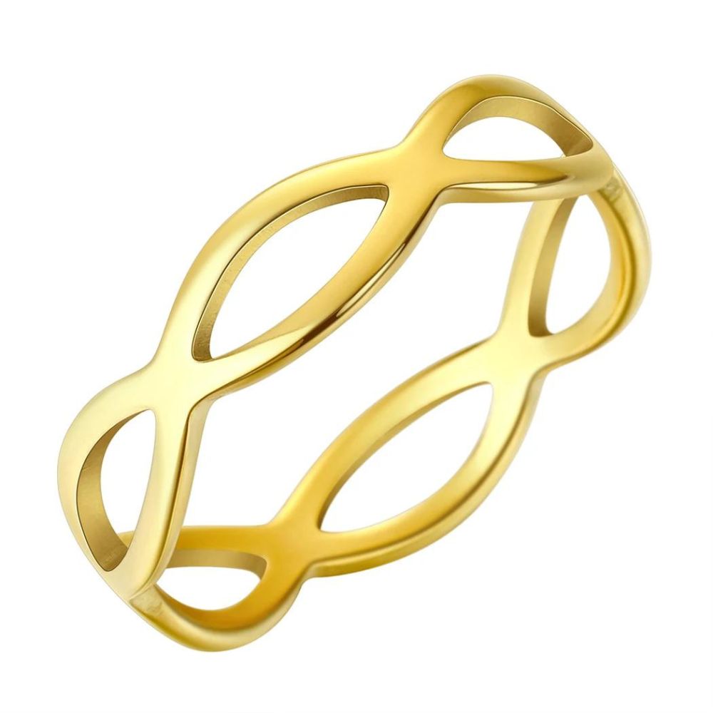bague avec symbole infini