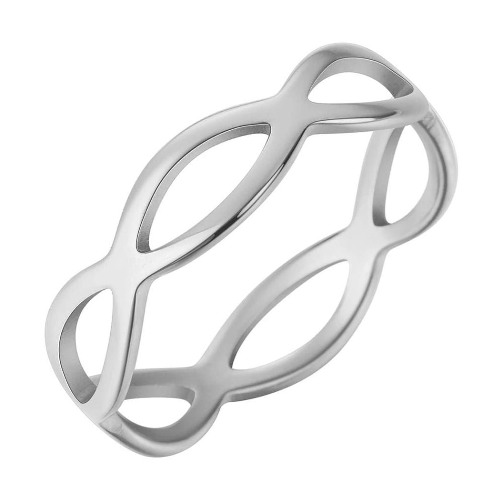 Bague avec symbole infini