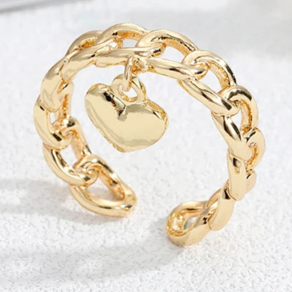 Bague Breloque Cœur