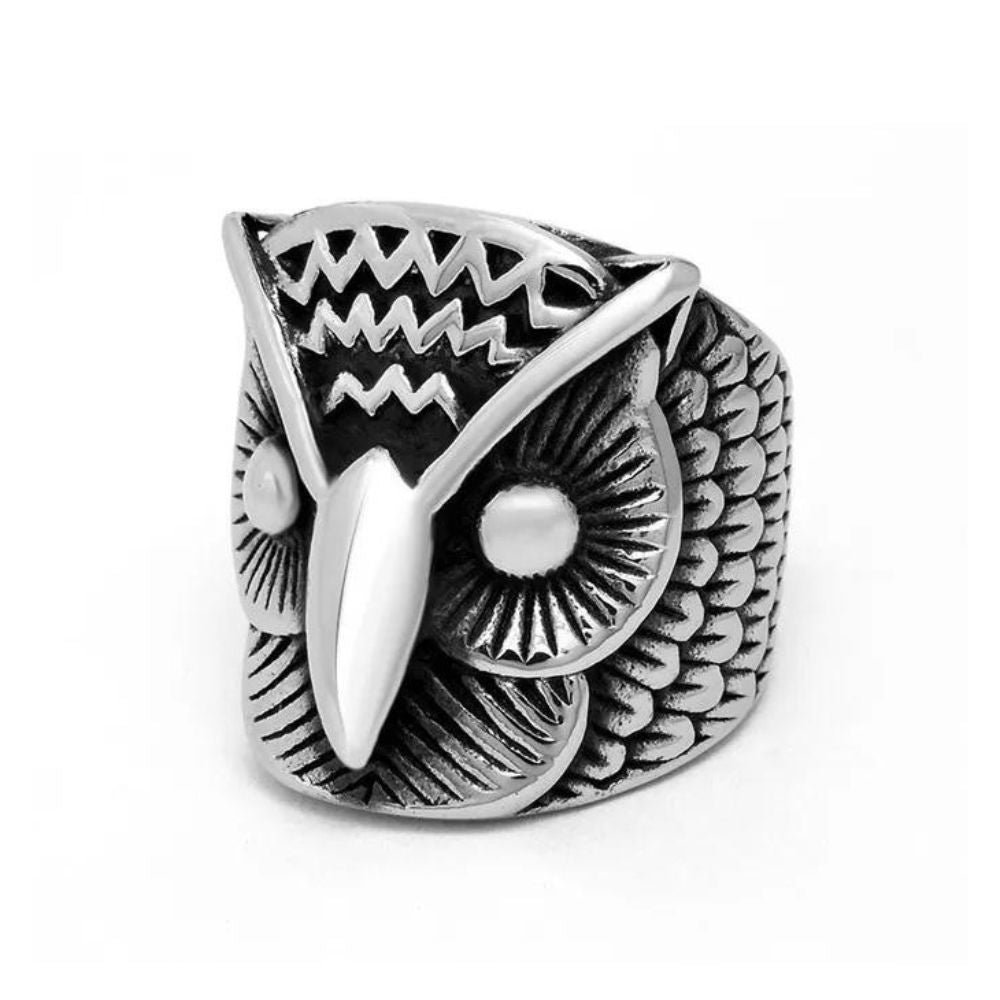 bague chouette royale