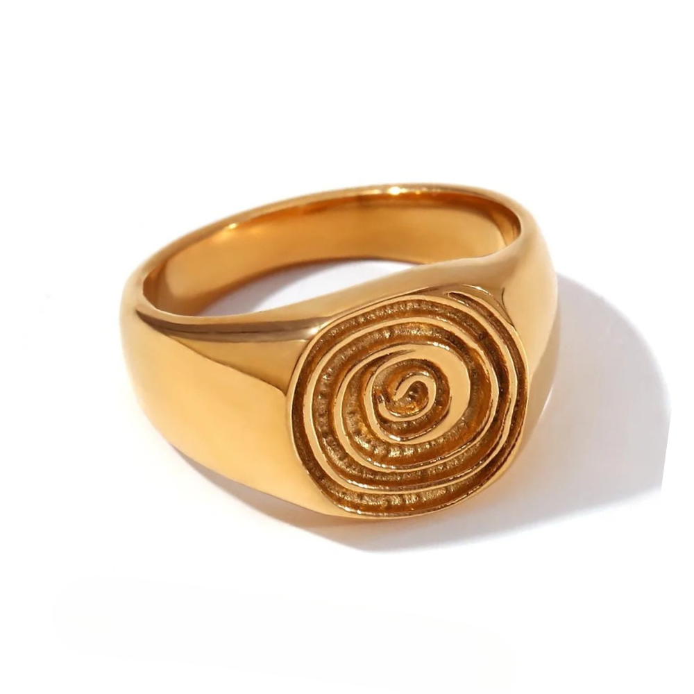 Bague Chevalière Coquillage