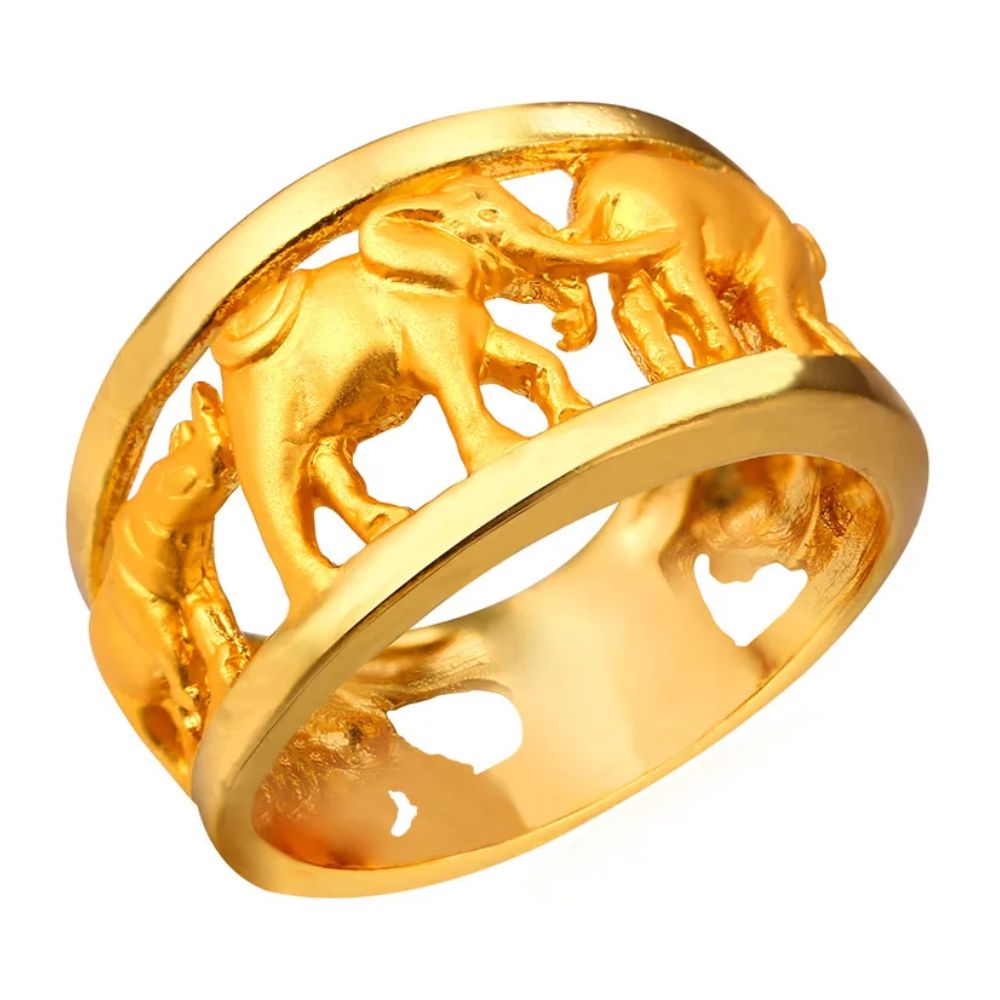 Bague Éléphant Antique