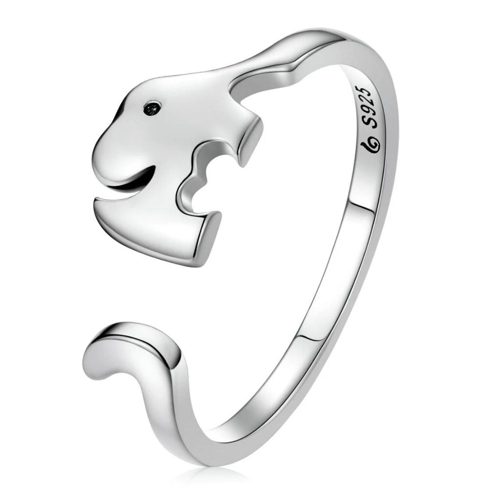 Bague Éléphant Argent