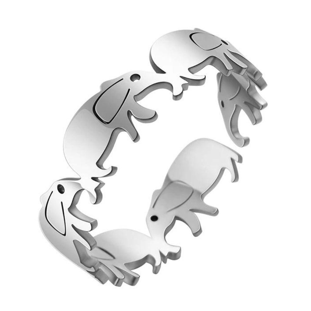 Bague Éléphant Femme