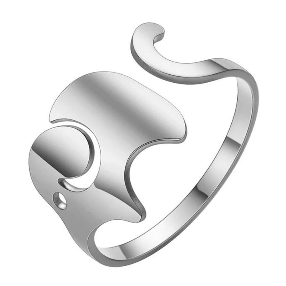 Bague Éléphant Minimaliste