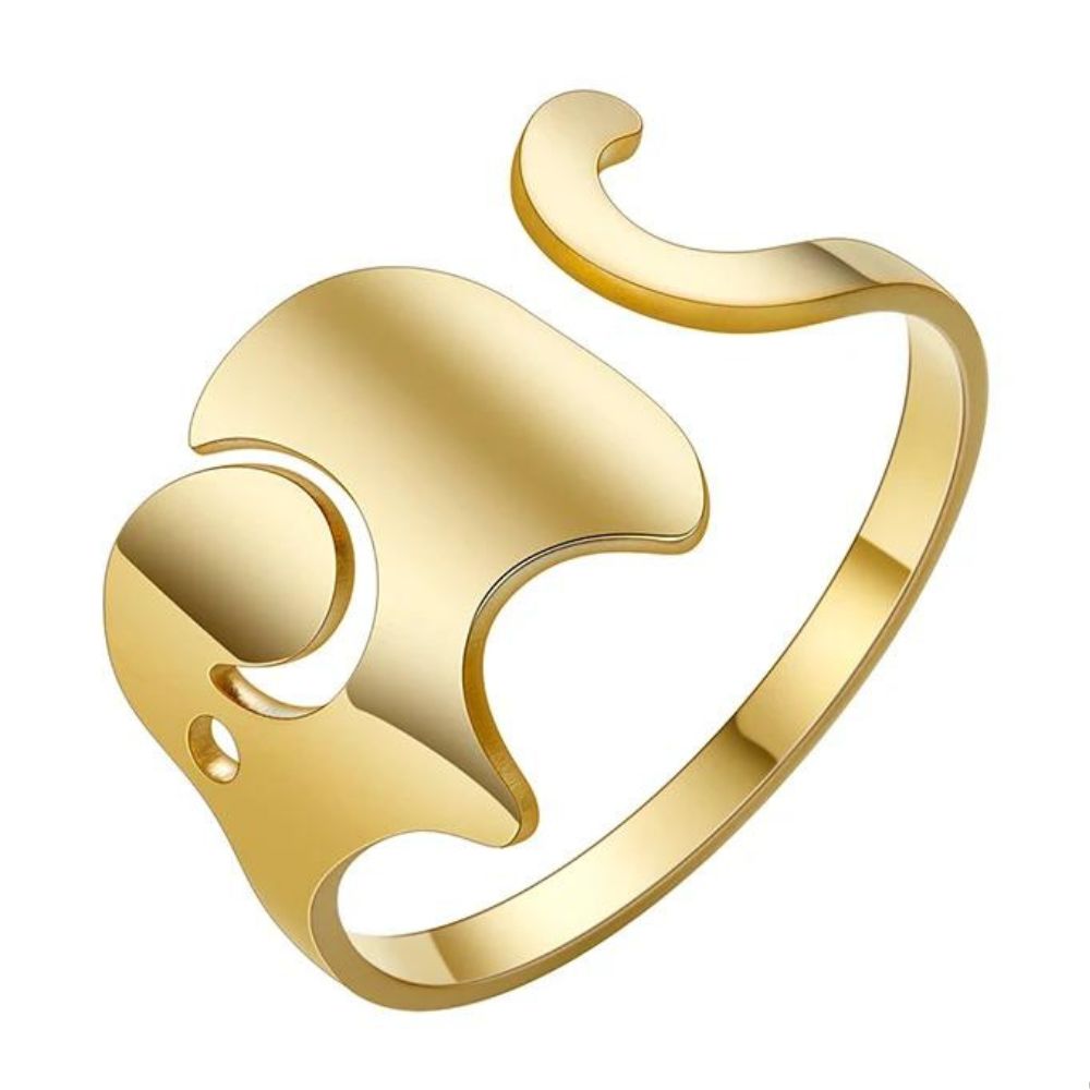 Bague Éléphant Minimaliste