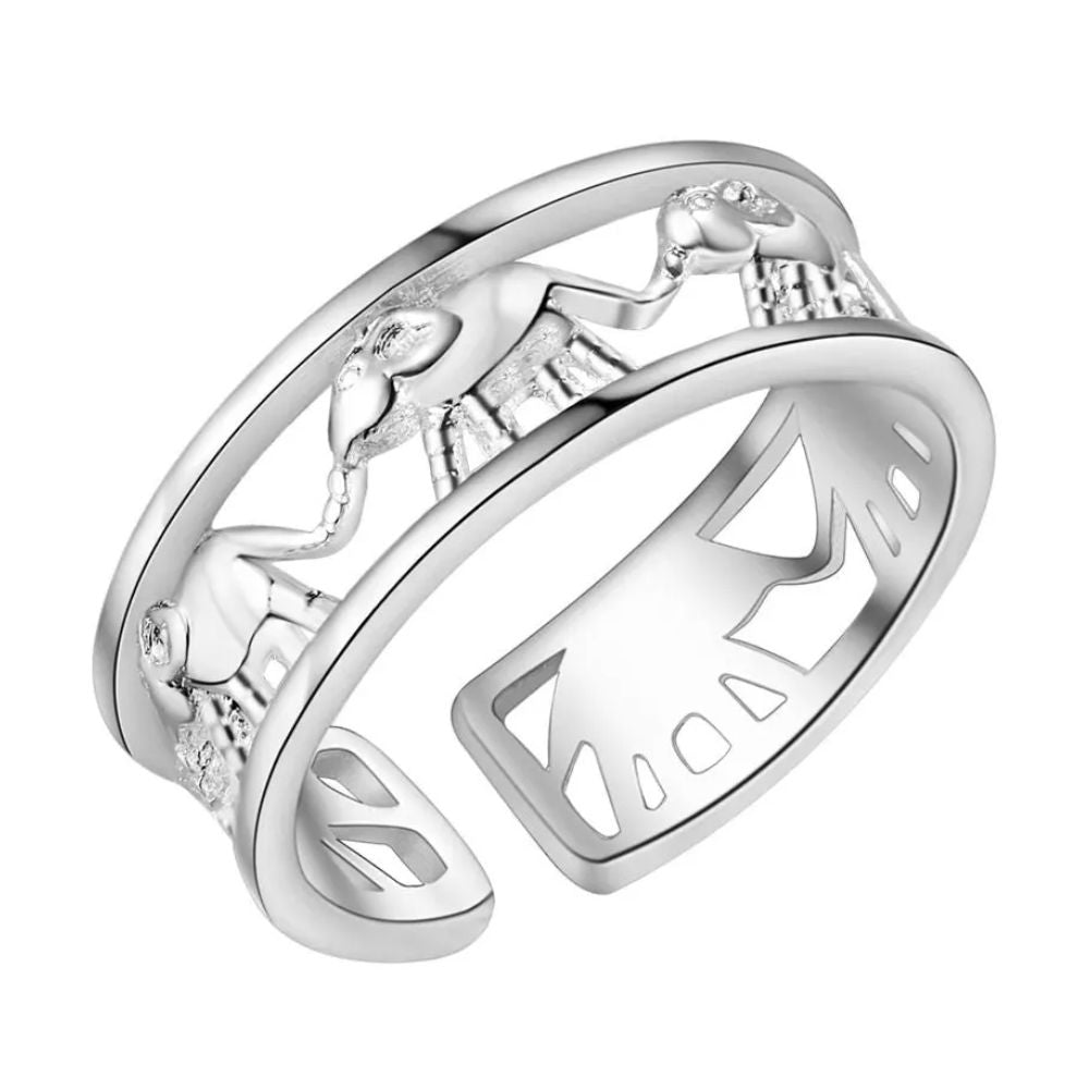 Bague Éléphant Sauvage