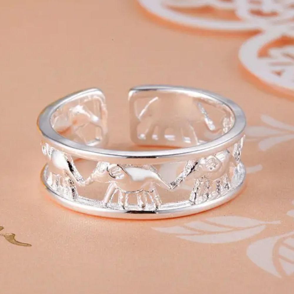 Bague Éléphant Sauvage