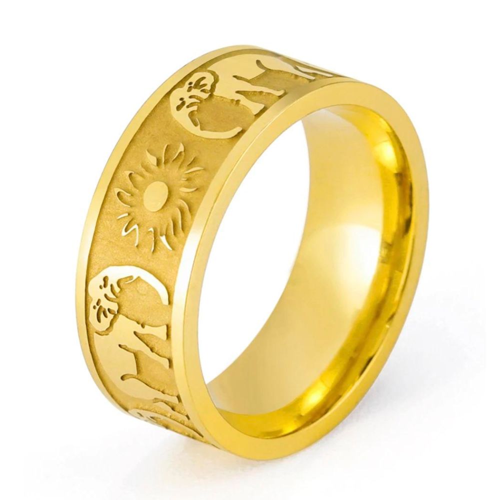 Bague Éléphant Soleil