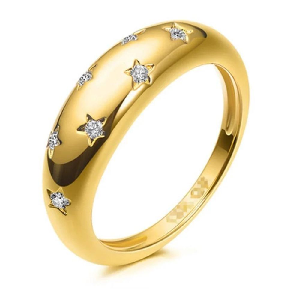 bague étoile alliance