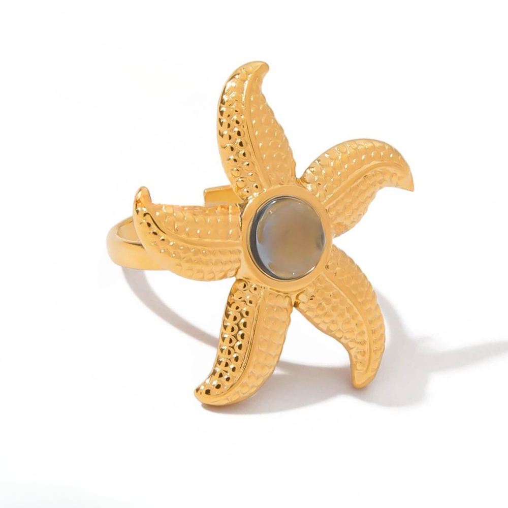 Bague Étoile de Mer Bohème