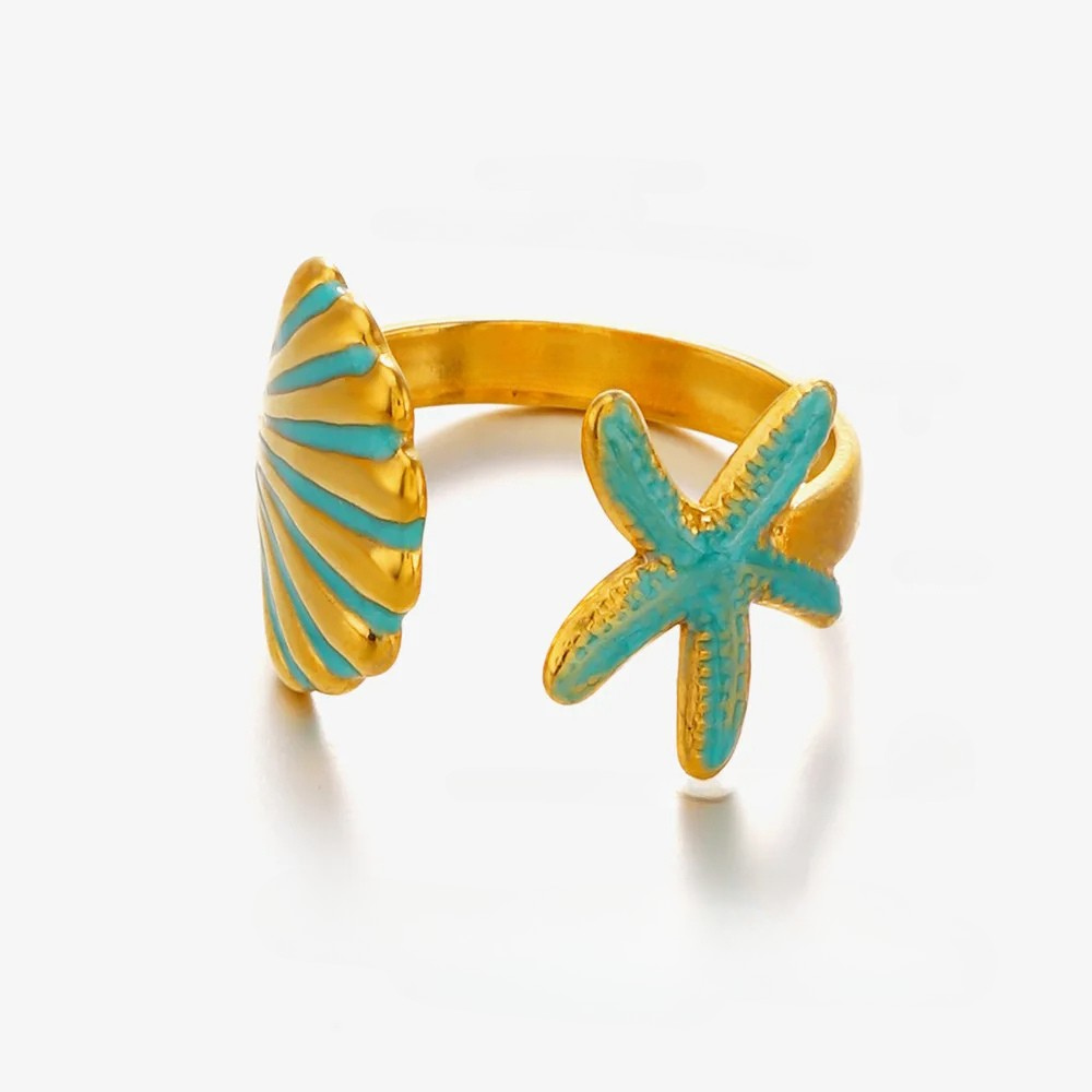 Bague Étoile de Mer Couleur