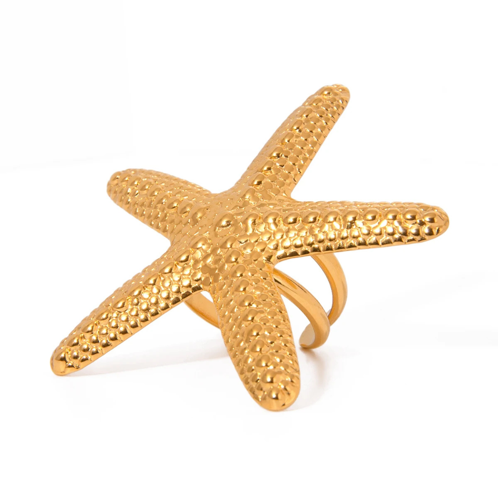 Bague Grosse Étoile de Mer