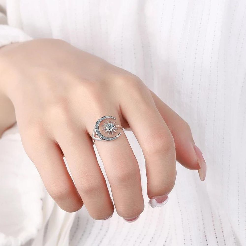 bague pour femme en argent sterling 925