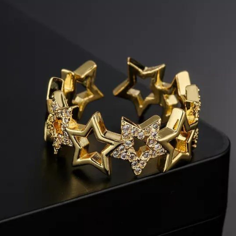 bague pour femme en acier inoxydable