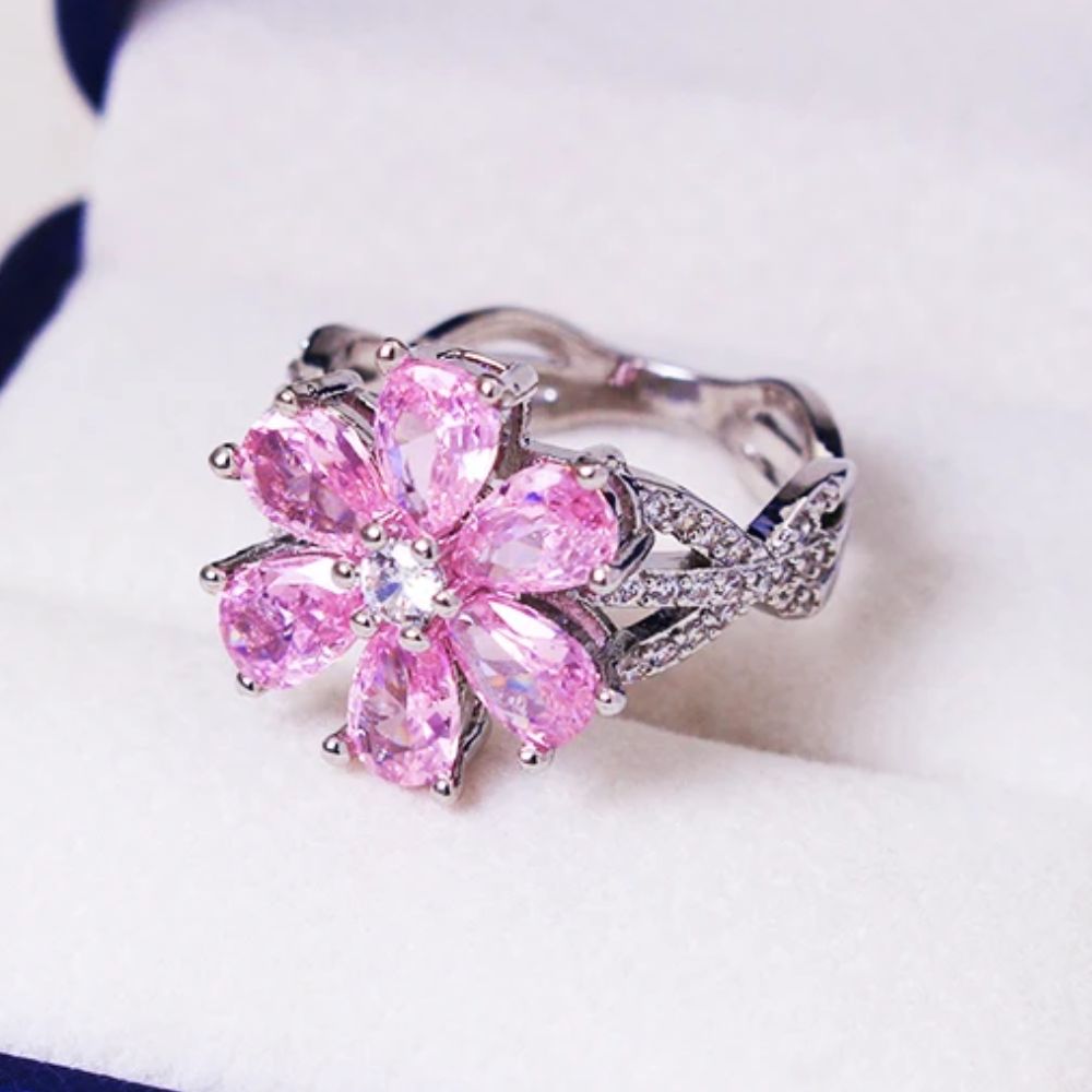 Bague Fantaisie Fleur Femme
