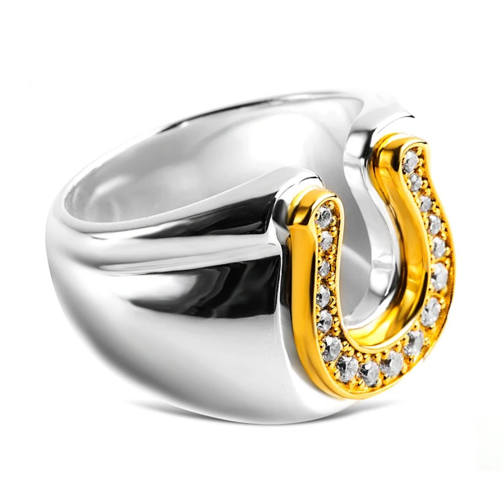 Bague Fer à Cheval Homme