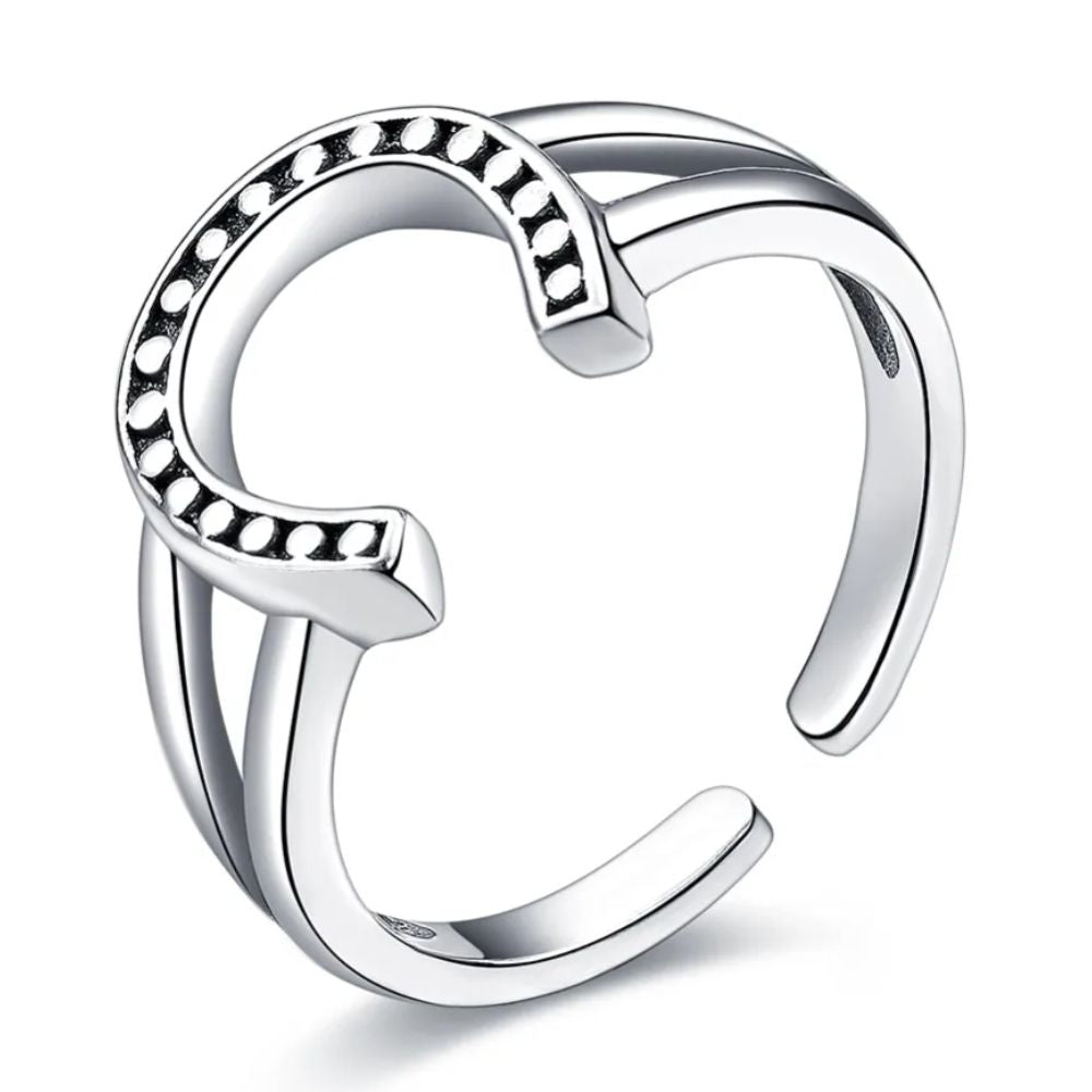 Bague Fer à Cheval Réglable