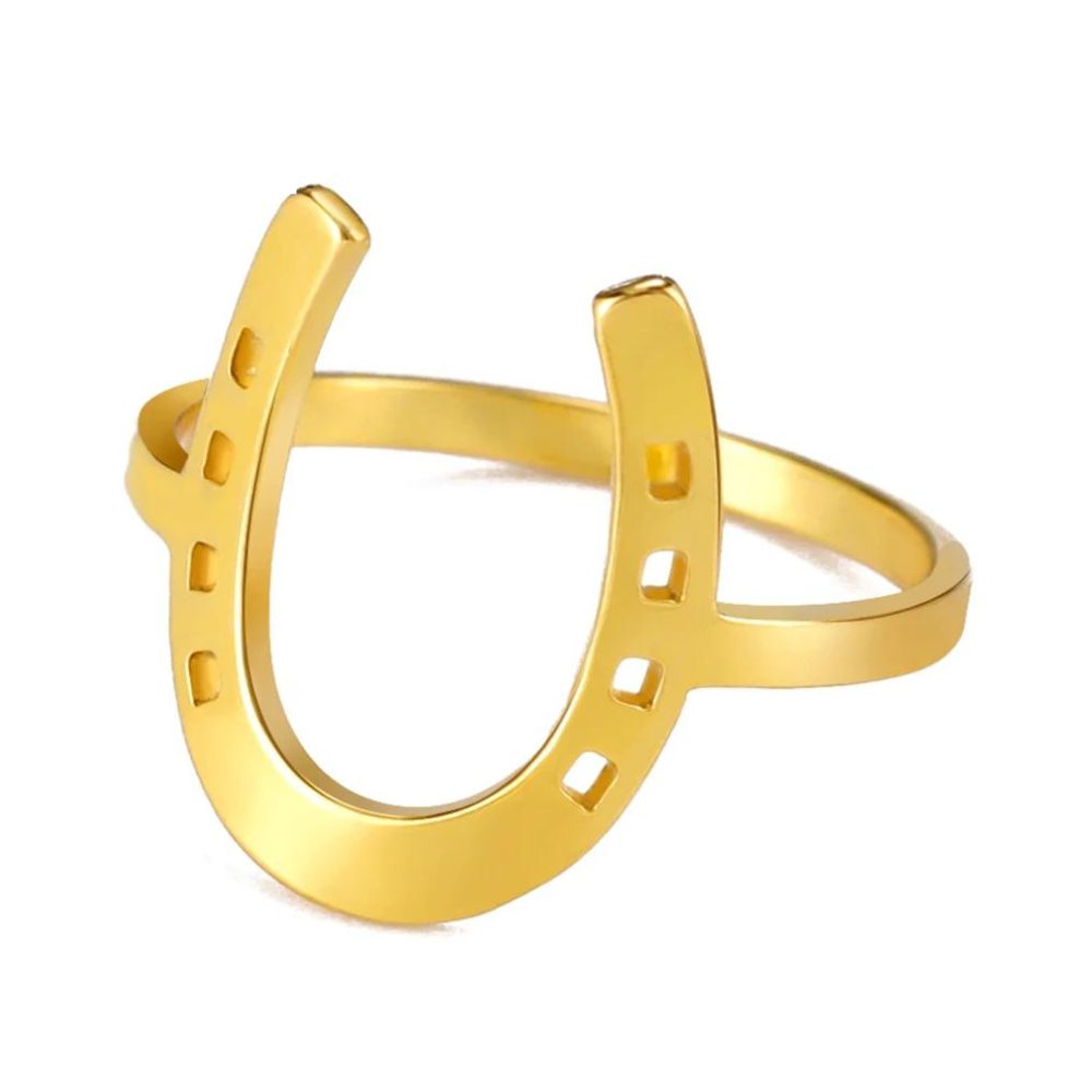 Bague Fer à Cheval Simple