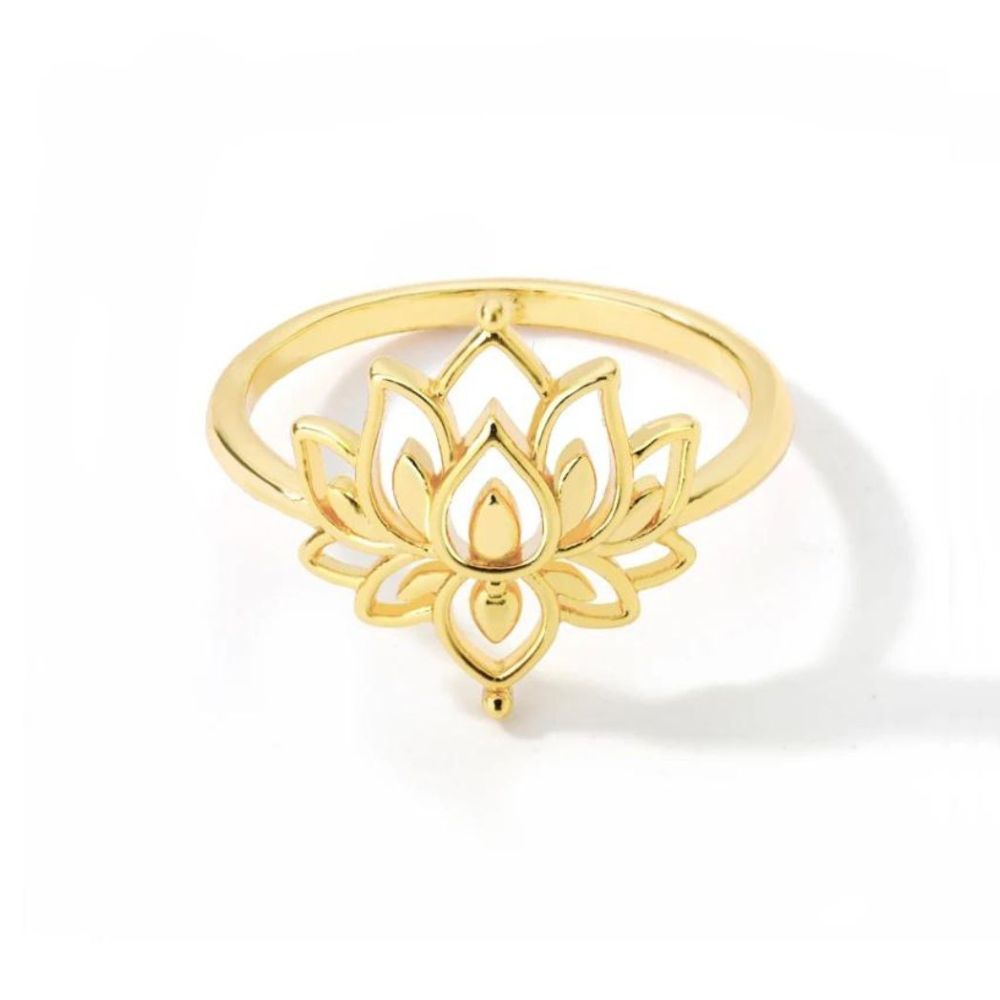 Bague Fleur de Lotus Or