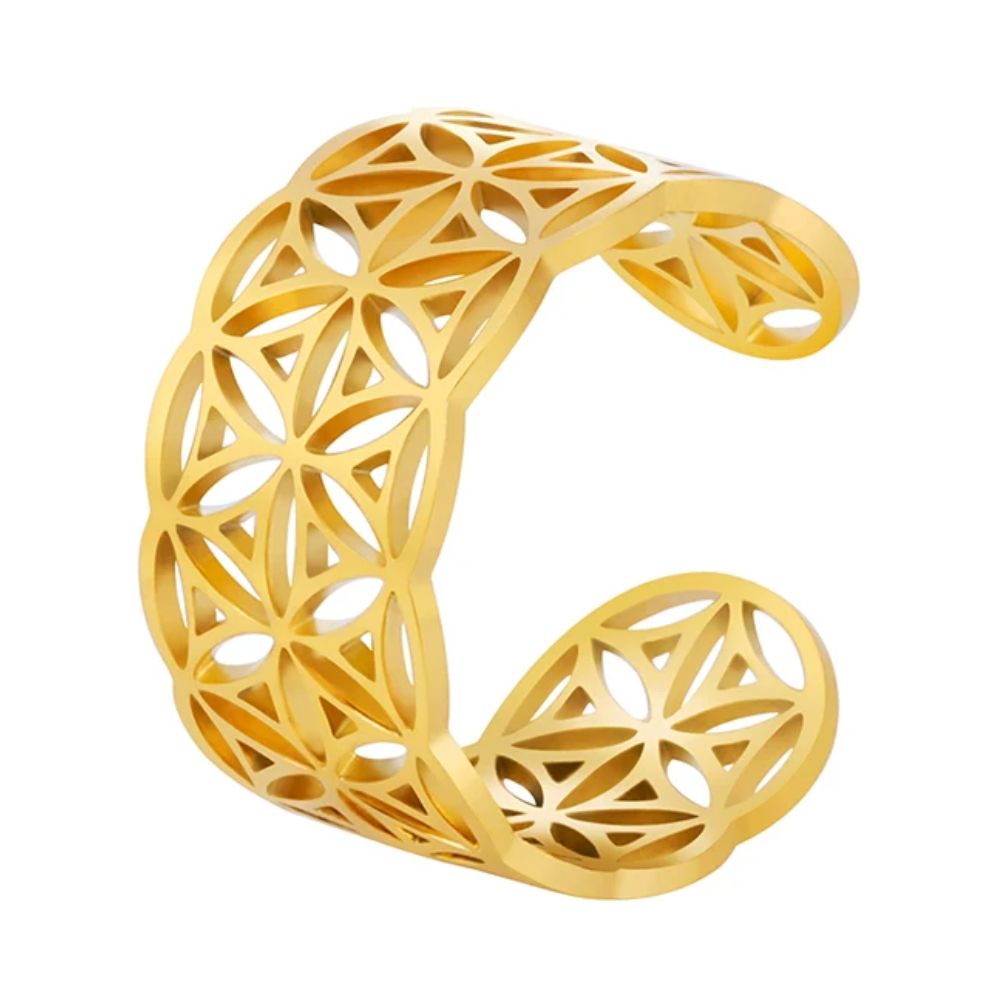 Bague Fleur de Vie en Or