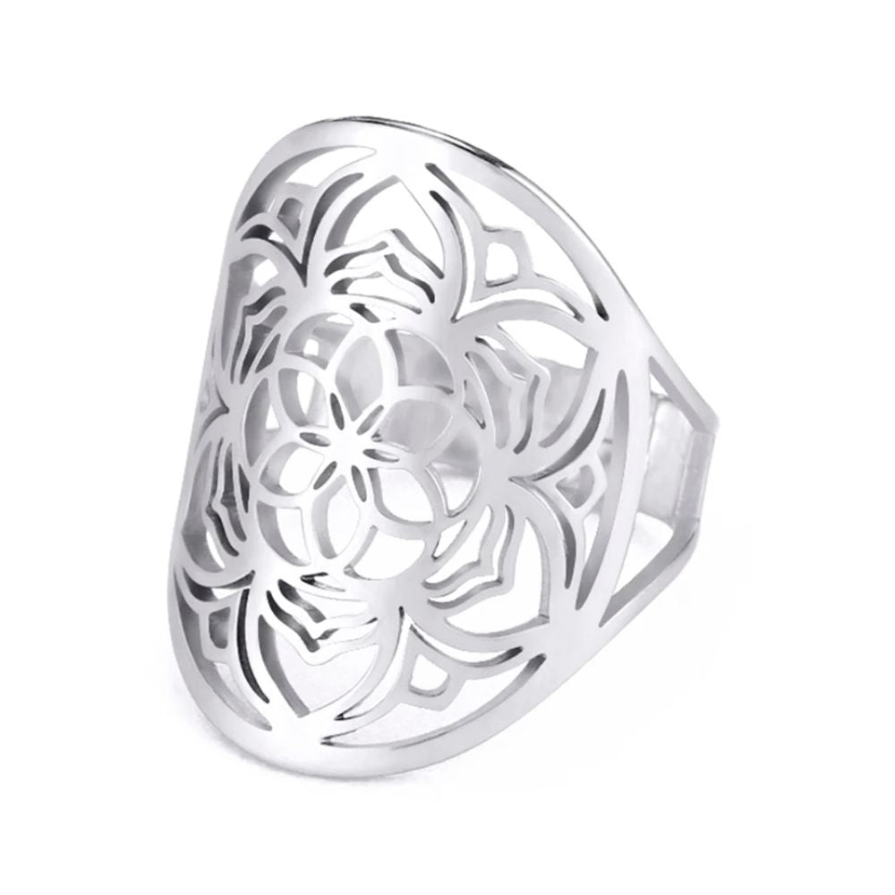 Bague Fleur de Vie Life