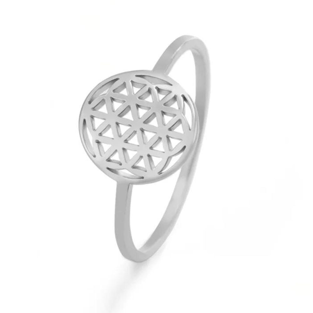 Bague Fleur de Vie Femme
