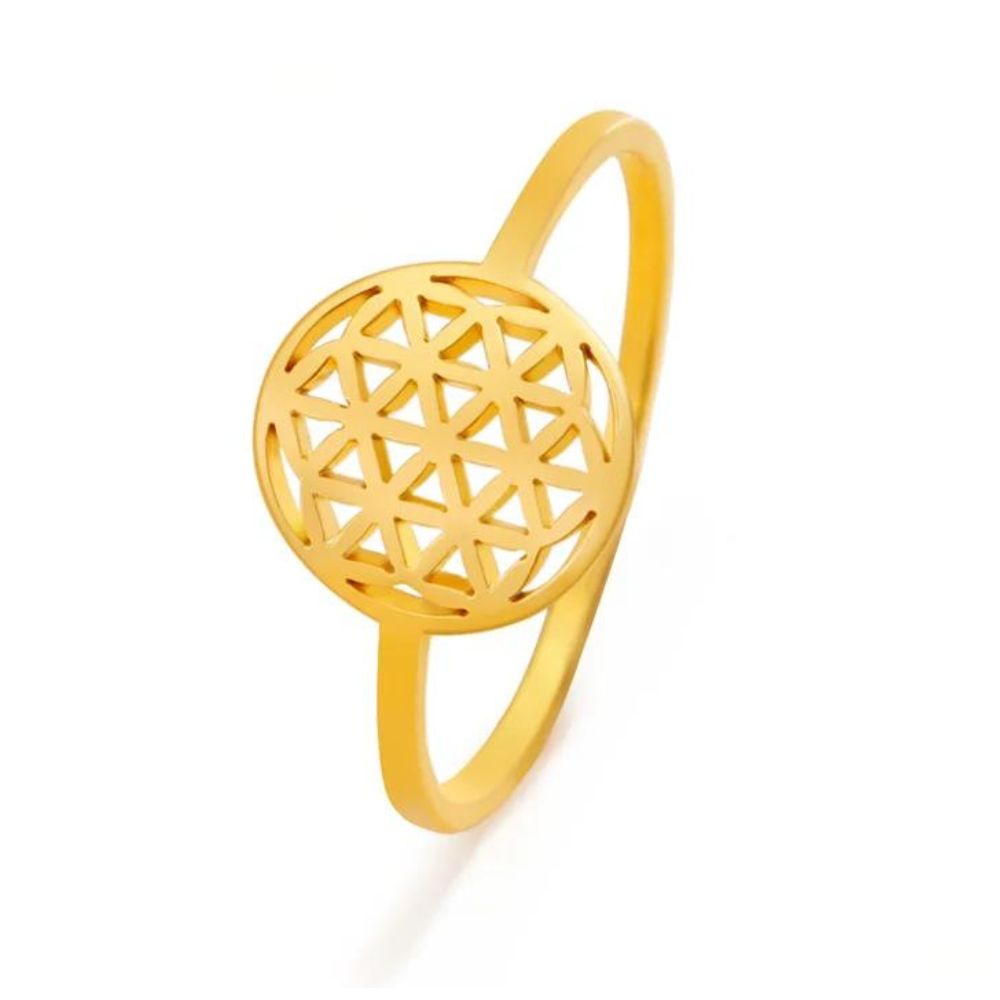 Bague Fleur de Vie Femme