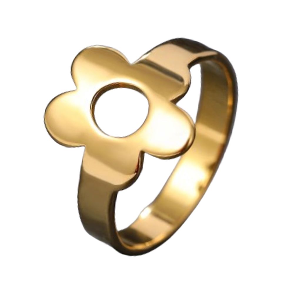 Bague Fleur sobre