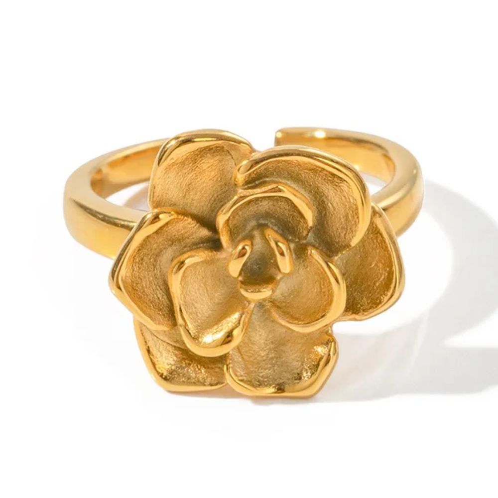 Bague Forme Rose