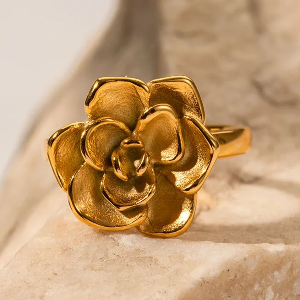 Bague Forme Rose