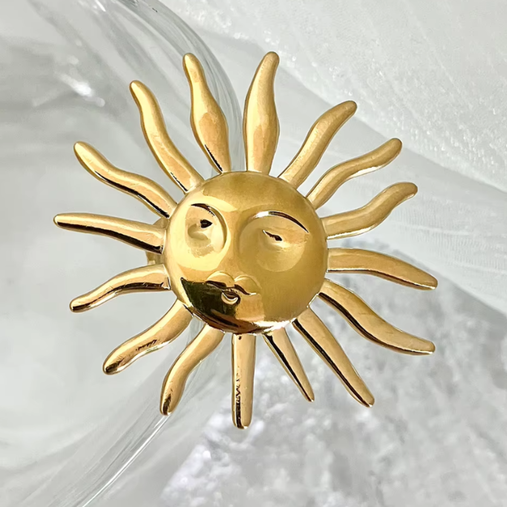 Bague forme Soleil