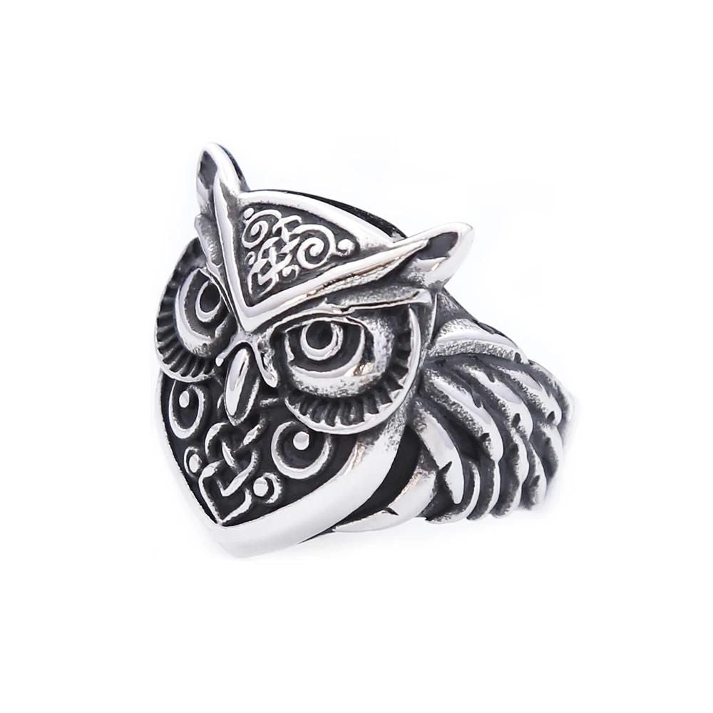 bague hibou royale